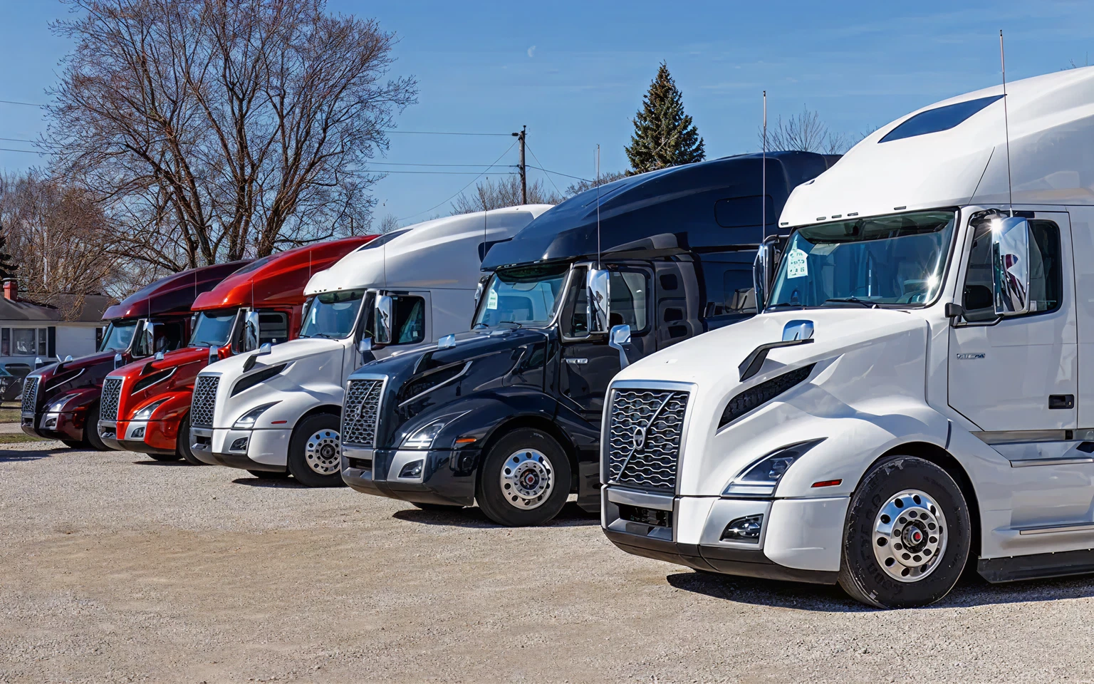 AKAFS Trucking modern truck lineup